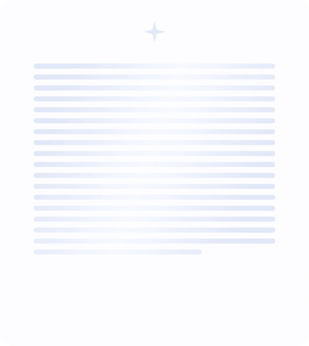 A blank page with lines of text, likely representing a document or list format.